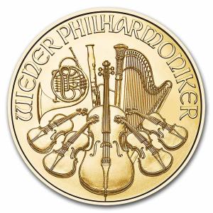 2025 Austria 1/25 oz Gold Philharmonic Coin
