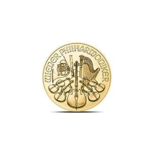 2021 Austrian Gold Philharmonic 1/25 oz Coin