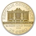 2025 Austria 1/4 oz Gold Philharmonic Coin