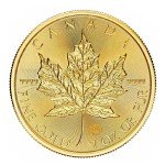 2025 $50 Canadian Maple Leaf Gold Coin 1 oz