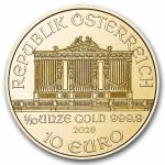 2026 Austria 1/10 oz Gold Philharmonic Coin