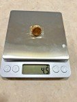 1990 Chinese Panda Coin Ring 14K Gold Size 6