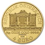 Austria Gold Philharmonic 1/25 oz Coin