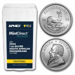 2024 South Africa 1 oz Silver Krugerrand Tube