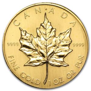 1983 Canada 1 oz Gold Maple Leaf Coin