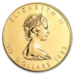 1983 Canada 1 oz Gold Maple Leaf Coin