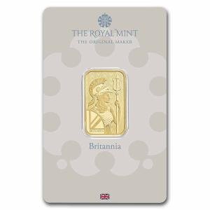 10g Britannia Gold Bar from The Royal Mint