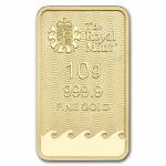 10g Britannia Gold Bar from The Royal Mint