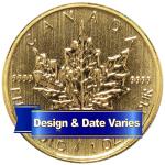 $50 Canadian Maple Leaf Gold Coin - 1 oz