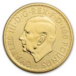 2025 Great Britain 1 oz Gold Britannia Coin