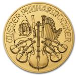 2021 Austria 1/10 oz Gold Philharmonic Coin