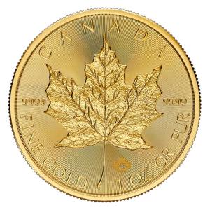 2026 $50 Canadian Maple Leaf Gold Coin 1 oz