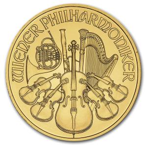 1/10 oz Gold Philharmonic Coin - Austria