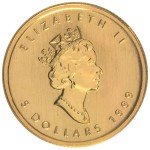 1999 Canadian Gold Maple Leaf Coin - 9/11 Tribute