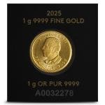 2025 Canadian Gold Maple Leaf Coins - 25g