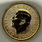2024 1/10 oz Gold Britannia Coin - King Charles III