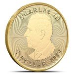 2024 Canadian Gold Maple Leaf Coin - 1/20 oz