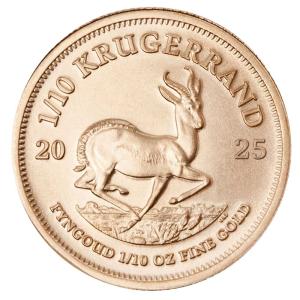 2025 South Africa 1/10-oz Gold Krugerrand