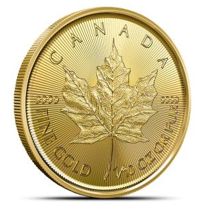 2025 1/10 oz Canadian Gold Maple Leaf Coin