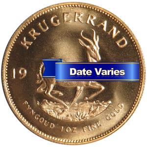 South African Gold Krugerrand 1 oz Coin