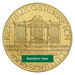 Austrian Gold Philharmonic 1 oz Coin - Random Year