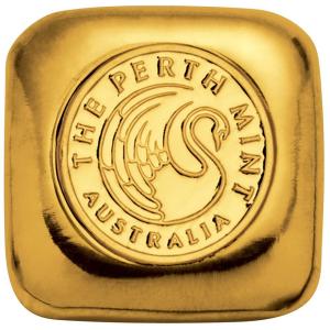 Perth Mint 1 oz Gold Bar - 999.9 Fine
