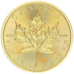 2025 Canadian Gold Maple Leaf Coin 1 oz