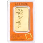 50 Gram Valcambi Gold Bar with Assay