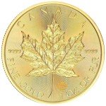 2025 Canadian Gold Maple Leaf Coin 1 oz