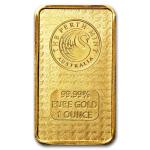 Perth Mint 1 oz Gold Lunar Dragon Bar