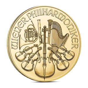 2025 Austrian Philharmonic 1/10 oz Gold Coin
