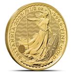 2025 1/2 oz British Gold Britannia Coin