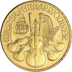 Austria Gold Philharmonic 1/4 oz Coin - Random Date