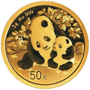 2024 50 Yuan Gold Panda Coin .999 3g