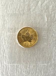 2025 Canadian Gold Maple Leaf 1/4 oz Coin