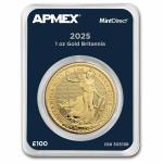 2025 1 oz Gold Britannia Coin - MintDirect®