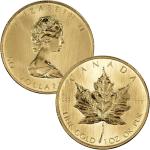 Canada Gold Maple Leaf 1 oz Coin - .999 Fine