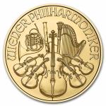 2023 Austria 1/25 oz Gold Philharmonic Coin