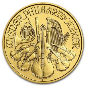 Austrian Gold Philharmonic Coin 1/10 oz