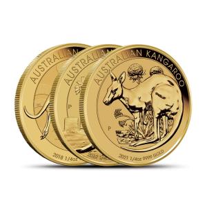 Australian Gold Kangaroo Coin 1/4 oz
