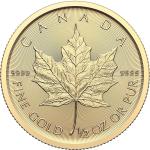 Canada Gold Maple Leaf 1/2 oz Coin .9999 Fine
