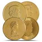 1 oz Gold Maple Leaf Coin - Random Year