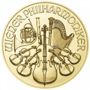 2023 Austrian Philharmonic 1/25 oz Gold Coin