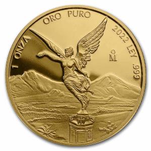 2022 Mexico 1 oz Gold Libertad Coin