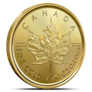 2024 1/10 oz Canadian Gold Maple Leaf Coin