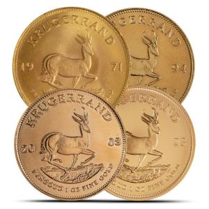 South African Gold Krugerrand Coin - 1 oz