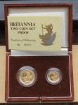 1987 Great Britain Britannia Gold Proof Coin Set