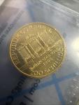 1998 Austria 1/10 oz Gold Philharmonic Coin