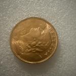 1949 Swiss Helvetia 20 Francs Vreneli Gold Coin