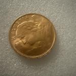 1949 Swiss Helvetia 20 Francs Vreneli Gold Coin